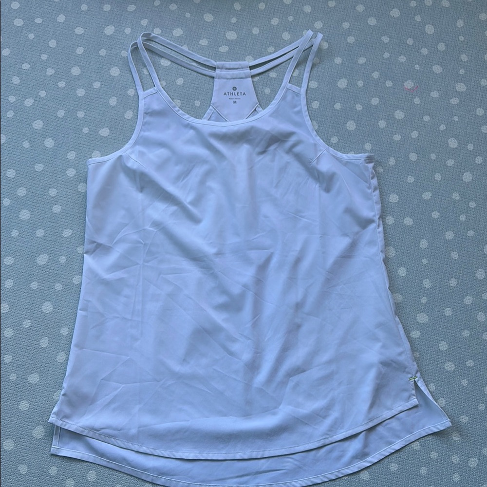 Athleta Women's White Tank Top